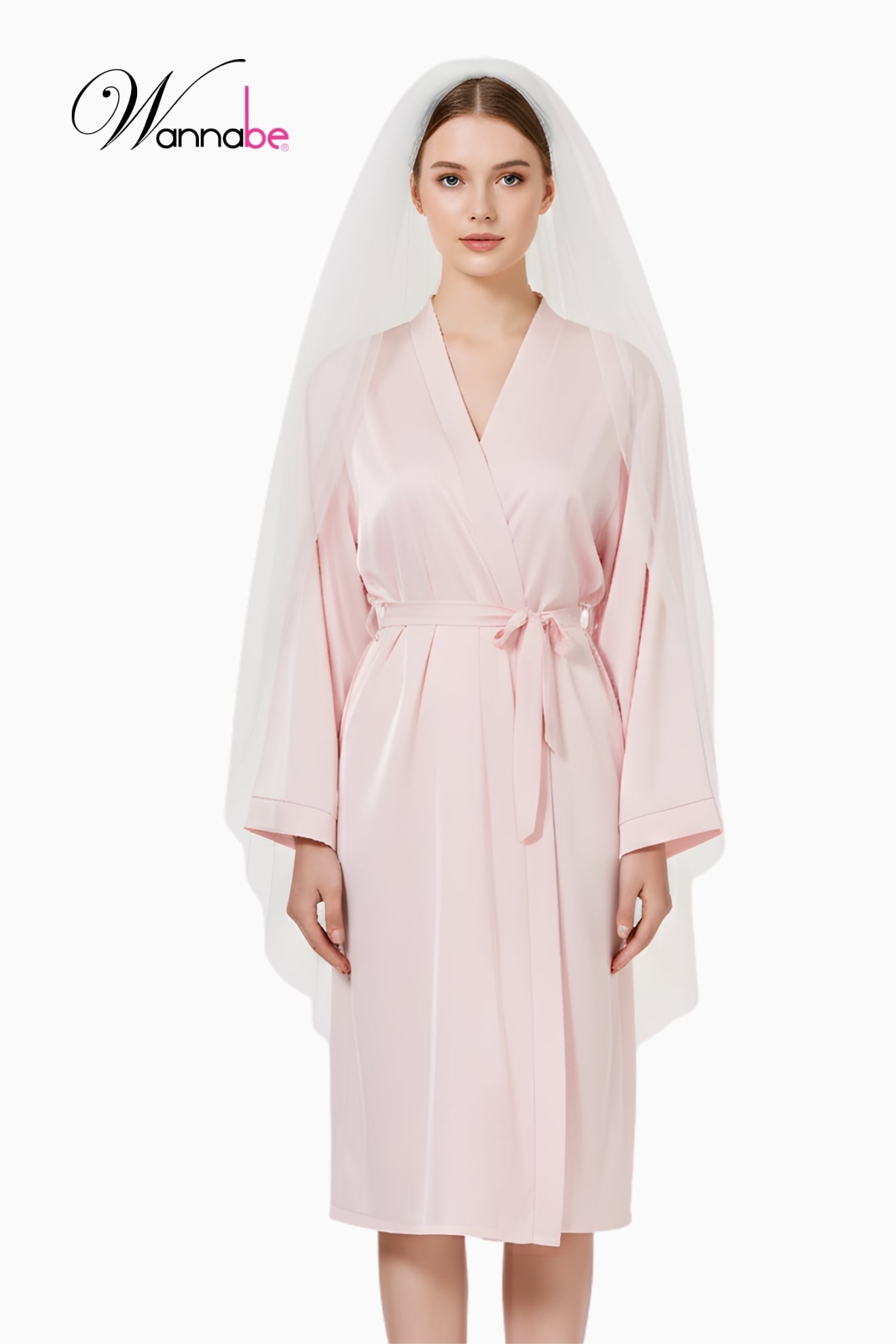 ao choang ngu lua dai dang kimono wannabe freesize bridal robe co dau ao choang phu dau ki