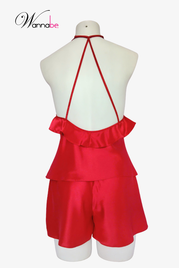 do bo mac nha wannabe bss22 do bo quan sot mac voi ao co yem phoi beo gon song lung ao cut out trang tri day khoe lung