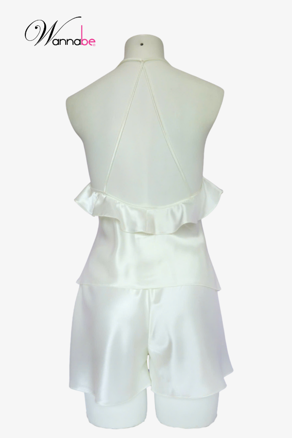 do bo mac nha wannabe bss22 do bo quan sot mac voi ao co yem phoi beo gon song lung ao cut out trang tri day khoe lung