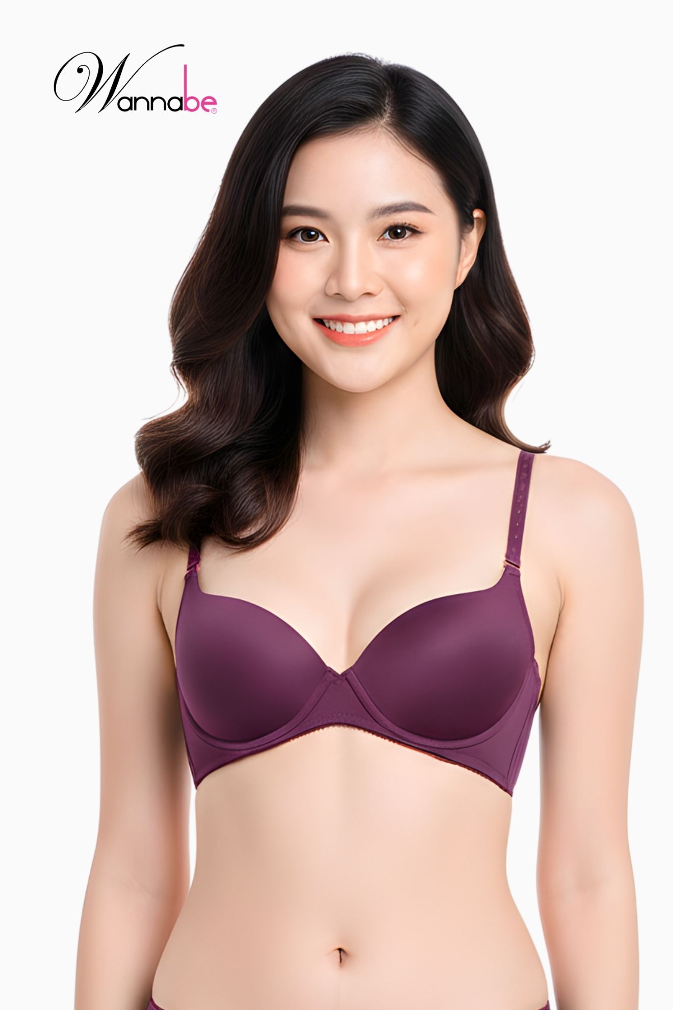 ao nguc mut mong wannabe an310 ao chip cup lon co gong kieu basic tron mut thong thoang nhe mem thoai mai suot ngay dai