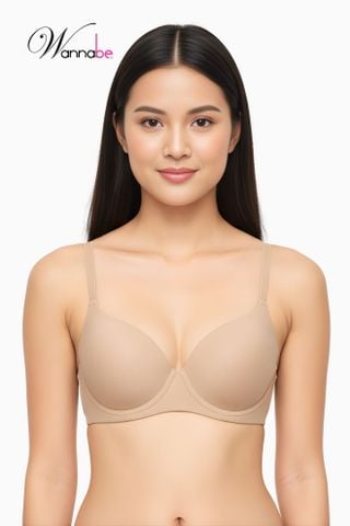 Áo ngực mút đúc mỏng cao cấp WANNABE ANT09 áo chíp gọng dẽo form chuẩn ôm ngực tạo khuôn ngực đầy đặn rất thoải mái