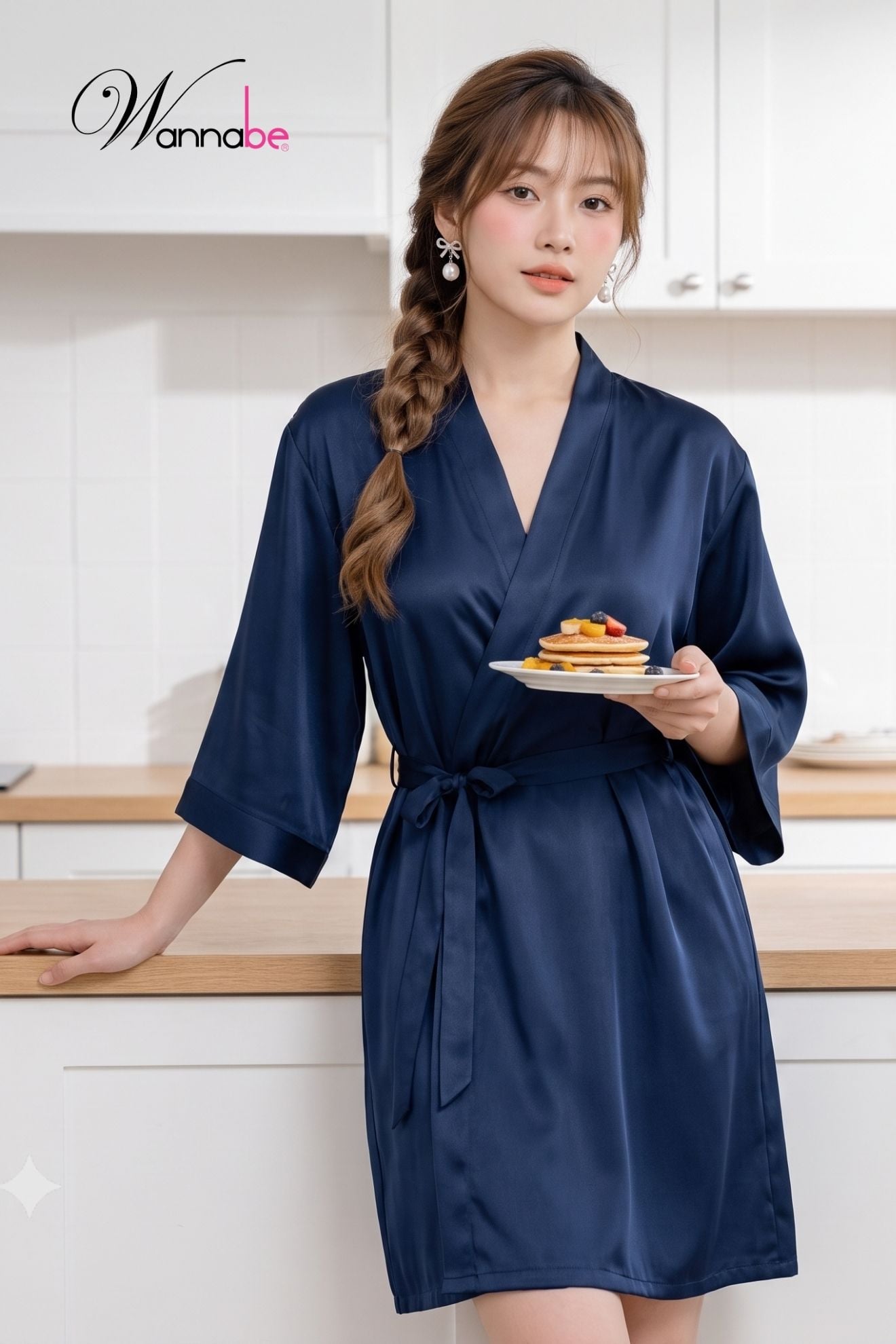 ao choang ngu wannabe ki010 ao khoac ngu kimono dang co ban tron don gian de mac sang trong