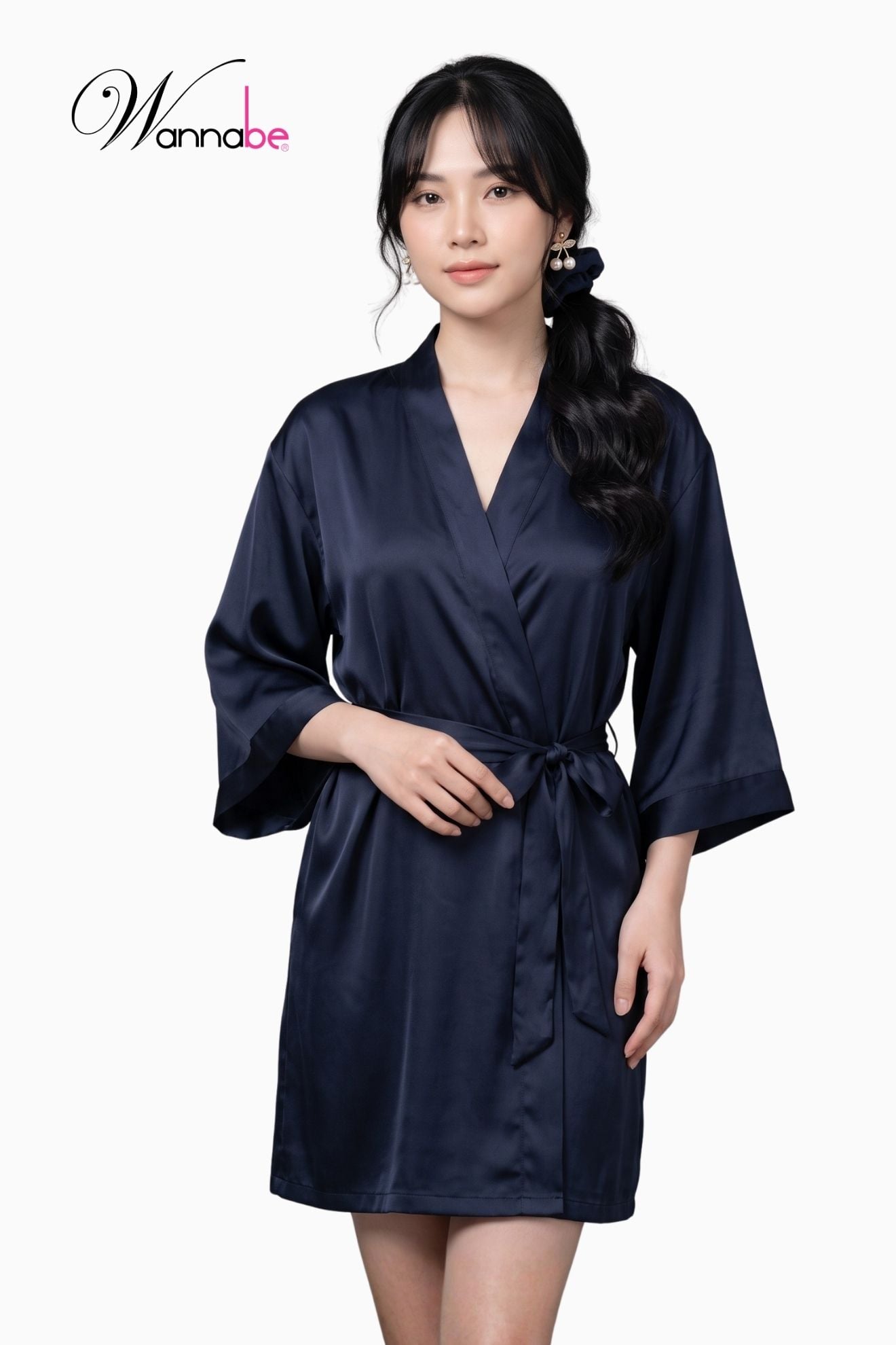 ao choang ngu wannabe ki010 ao khoac ngu kimono dang co ban tron don gian de mac sang trong