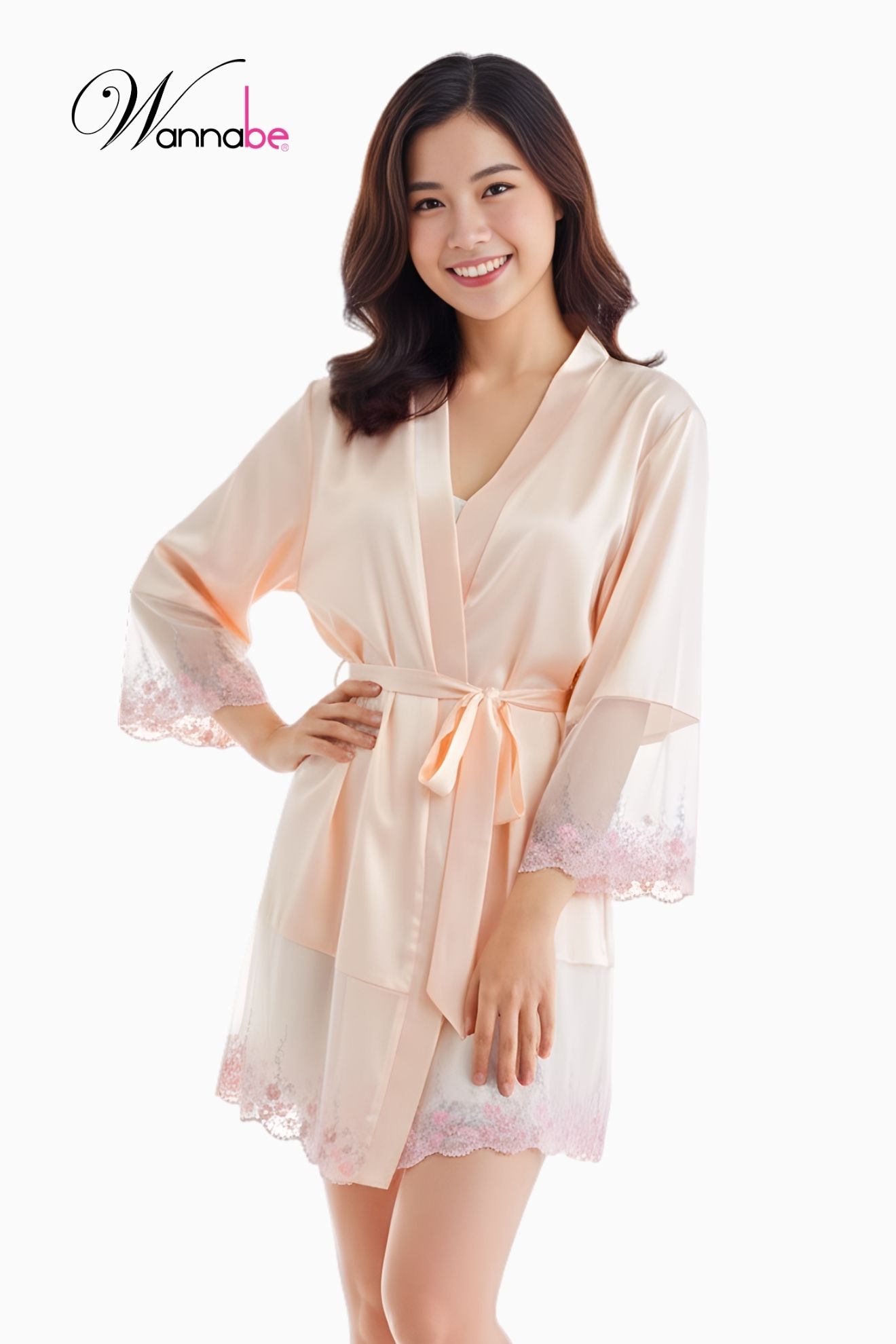 ao choang ngu phi lua wannabe kis06 ao khoac kimono lai ao lai tay phoi ren xinh xan nu tinh sang trong