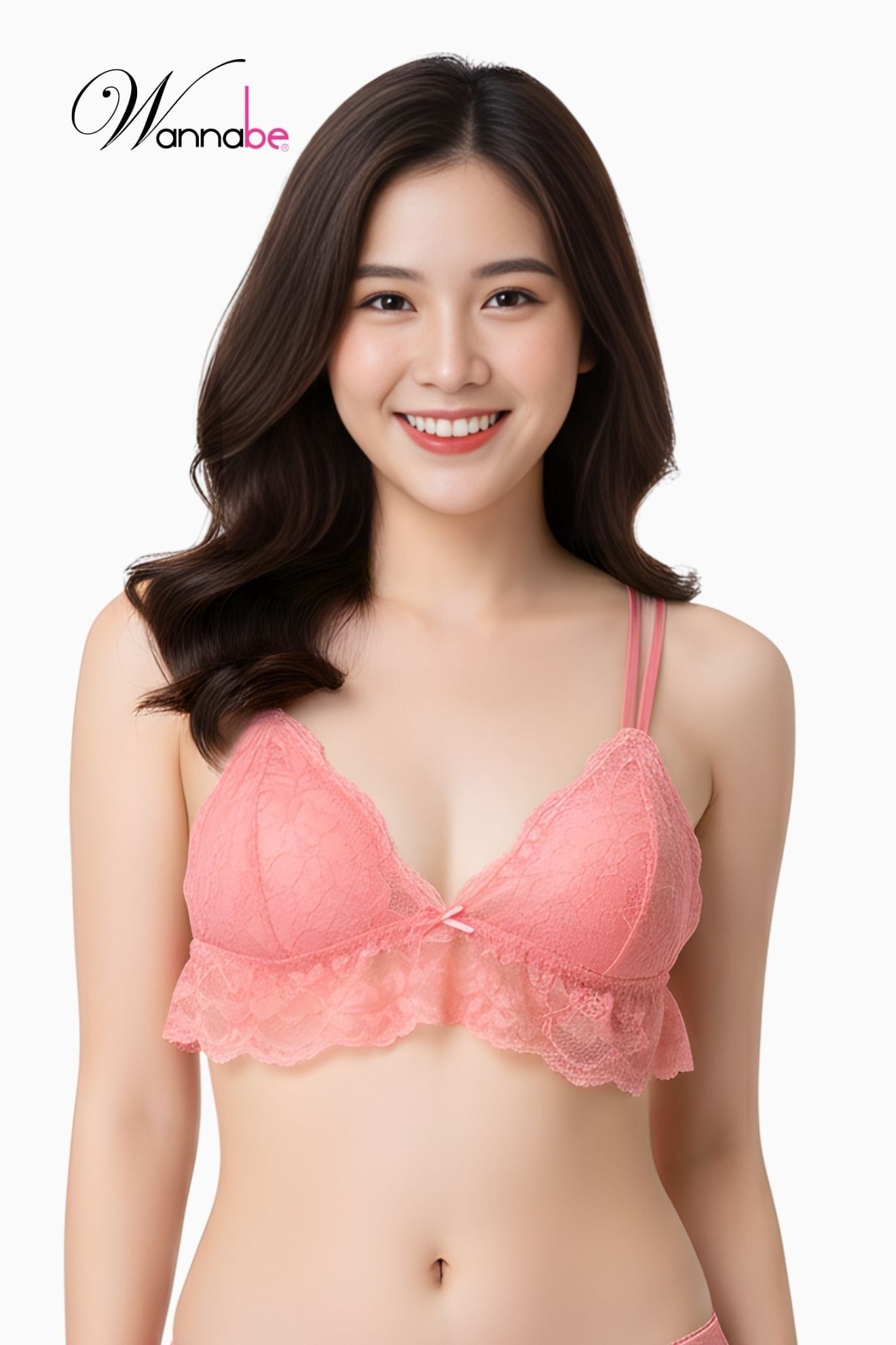  Áo ngực ren WANNABE ANR09 áo chíp ren bralette mỏng manh khiêu gợi ánh mắt chàng 