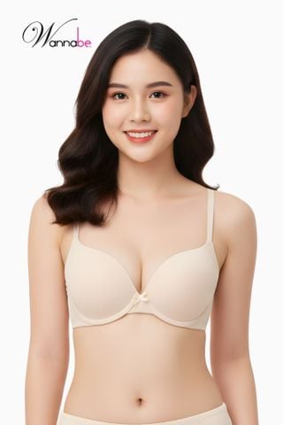 Áo ngực WANNABE ANT19 áo chíp mút kép dày 3 cm có gọng tạo hình vòng 1 căng đầy nhưng vẫn thoải mái