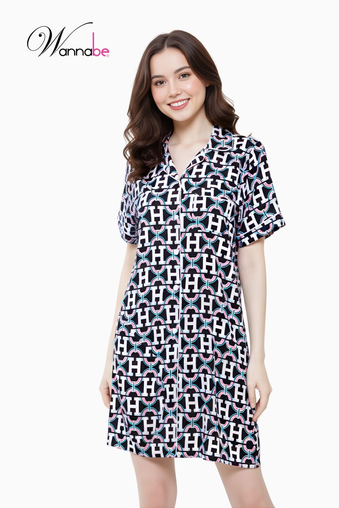 dam ngu so mi cao cap wannabe dnc19 kieu dang pijamas form suong thoai mai nu tinh top 10 vay ngu sang xin min ban chay nhat