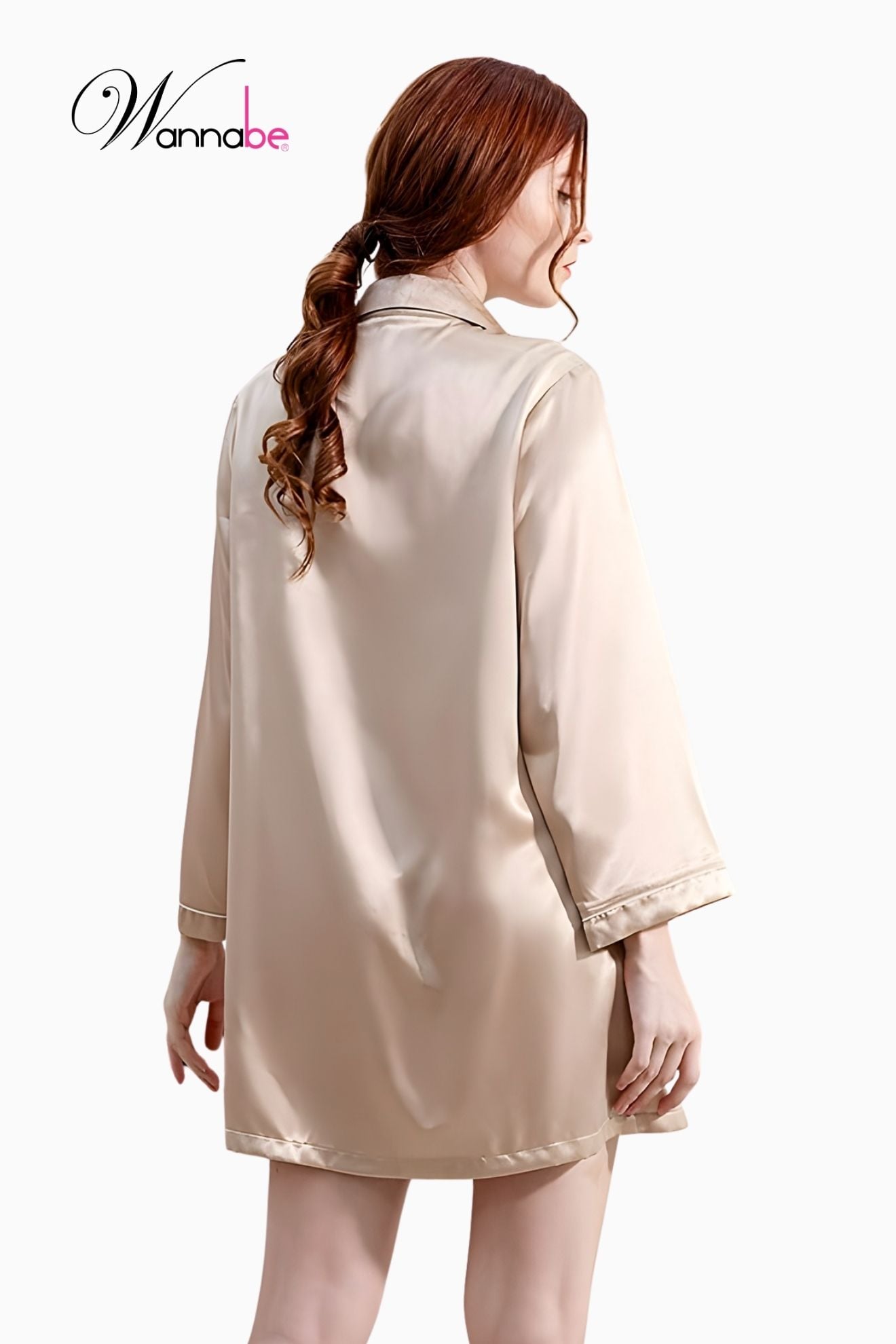 dam ngu so mi lua cao cap wannabe dns44 vay ngu kieu dang pijama rong rai thoai mai tay dai vien gan noi co tui tien loi