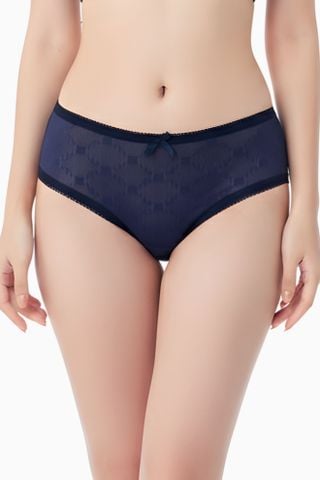 Quần lót nữ cao cấp WANNABE QLL07 quần chíp thun lưới họa tiết hoa xinh xắn nữ tính, luôn luôn thoáng mát thoải mái