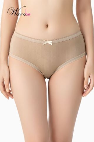 Quần lót nữ cao cấp WANNABE QLL07 quần chíp thun lưới họa tiết hoa xinh xắn nữ tính, luôn luôn thoáng mát thoải mái
