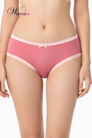 Quần lót nữ cao cấp WANNABE QLL07 quần chíp thun lưới họa tiết hoa xinh xắn nữ tính, luôn luôn thoáng mát thoải mái