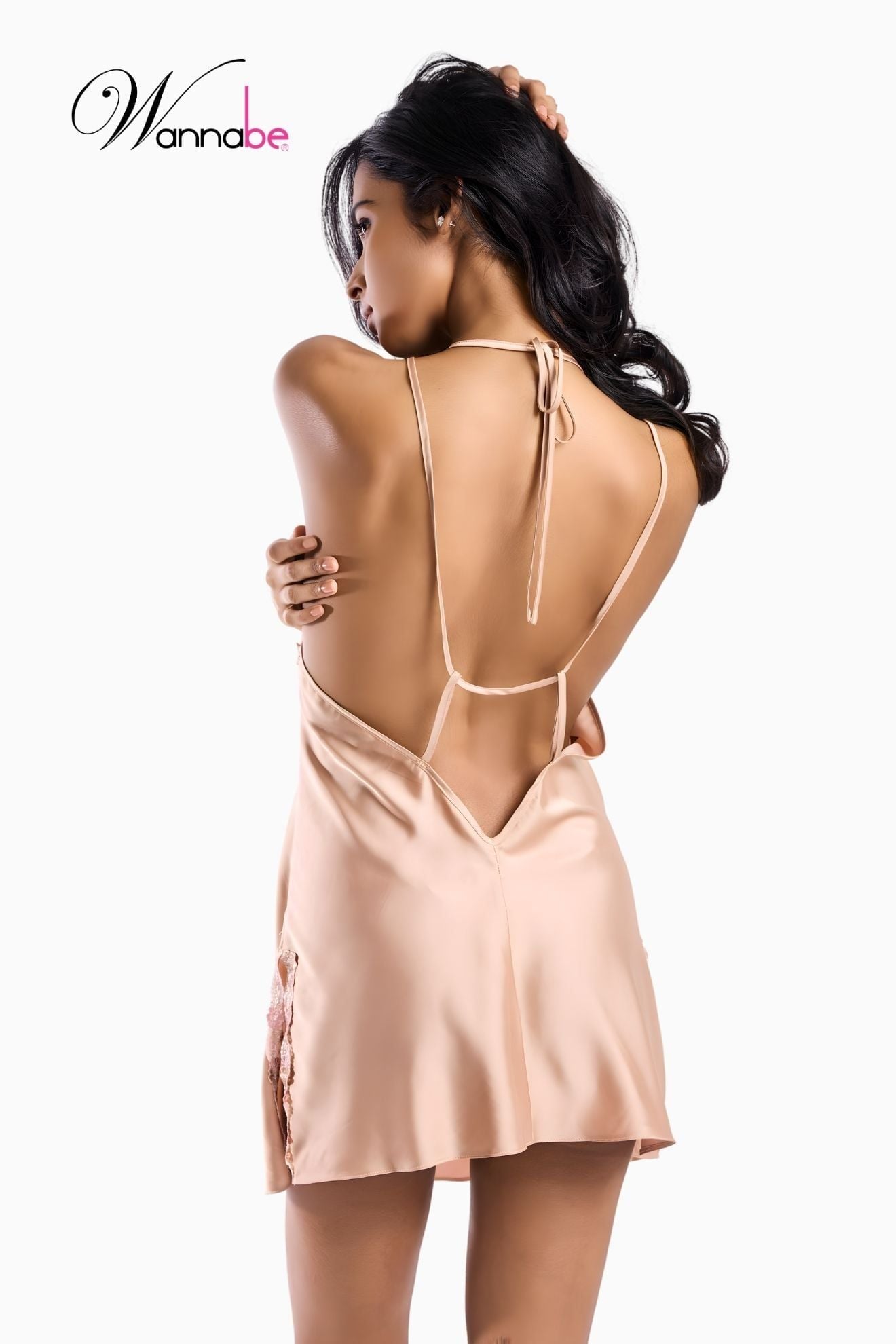  Váy ngủ lụa WANNABE đầm ngủ thông minh mua 1 mặc 7 kiểu, đẹp đến phát nghiện mà còn tiết kiệm DNL10 