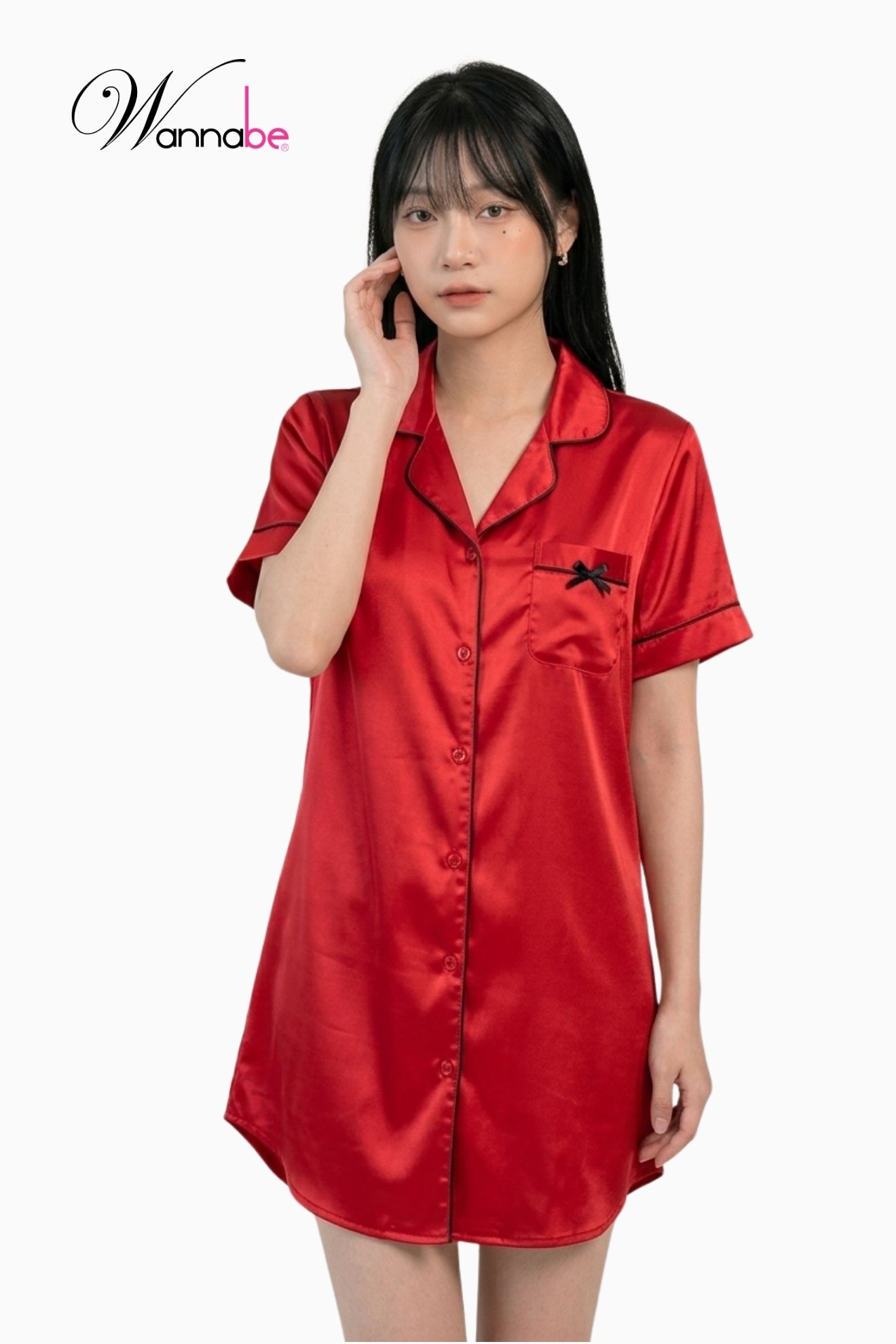 dam ngu dn611 pyjama lua wannabe vay ngu dang suong lich su sang trong thoai mai song mai thoi gian