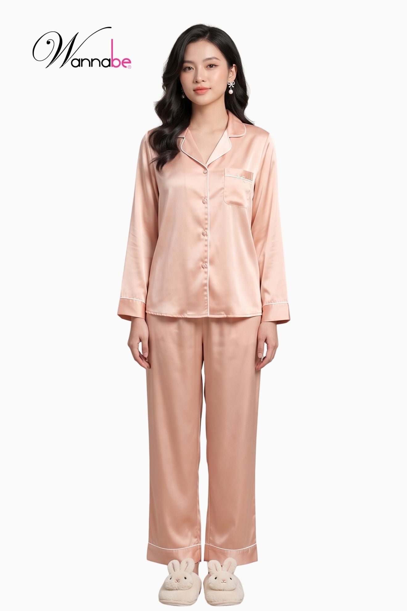 do bo mac nha pijama cao cap wannabe bo dai bd35p tay dai quan dai don gian sang trong wannabe com vn