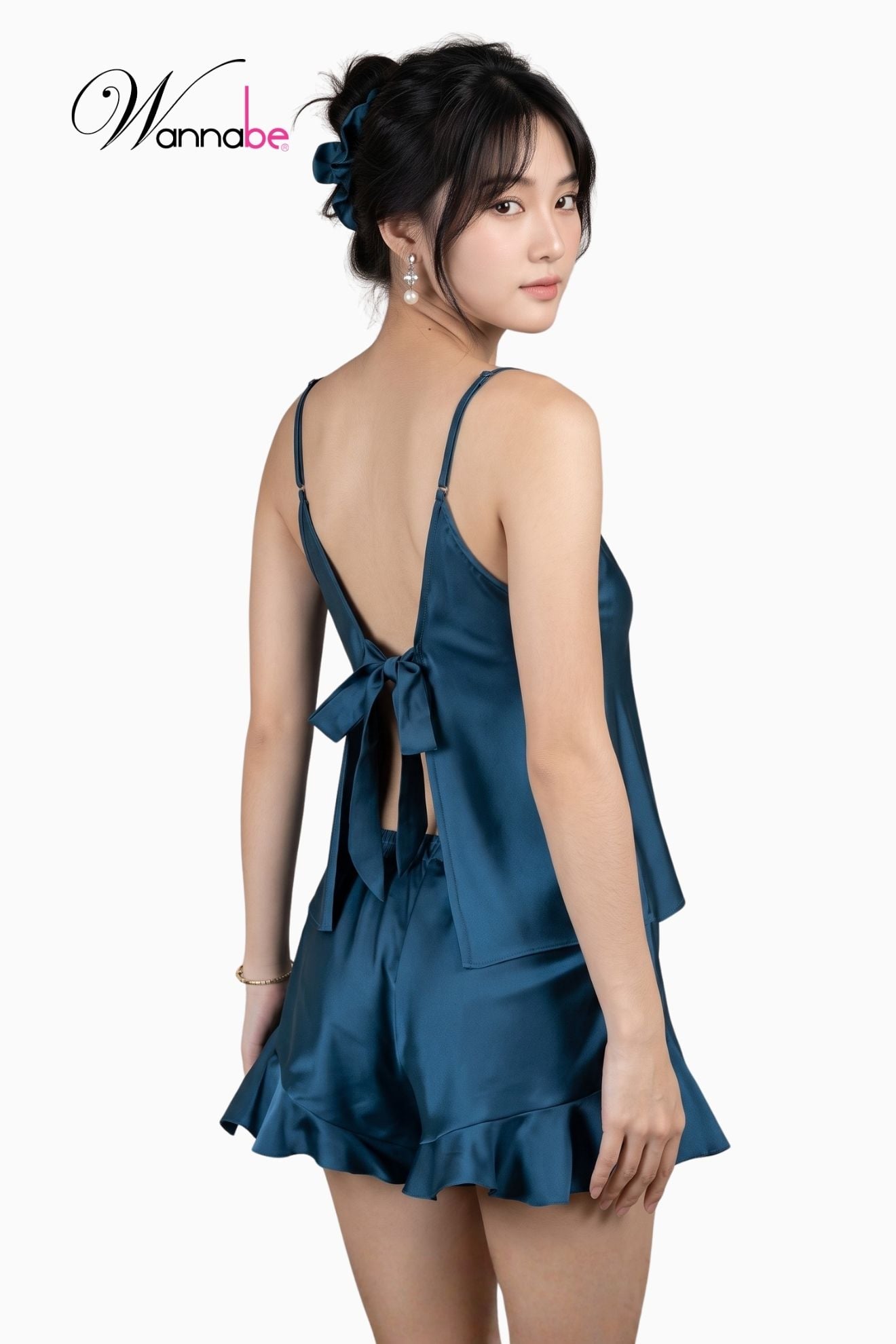 do bo mac nha phi lua cao cap wannabe bss63 do bo quan short phoi ao 2 day cutout lung cot no sexy giup ban gai xinh xan