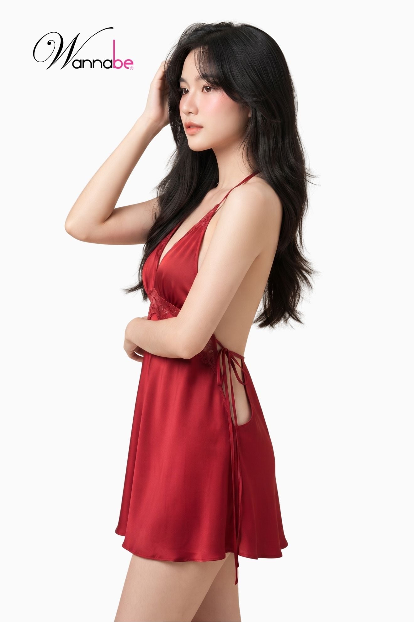 vay ngu lua latin wannabe dam ngu midi dang chu a cutout lung phoi no quyen ru tung chi tiet dnl11
