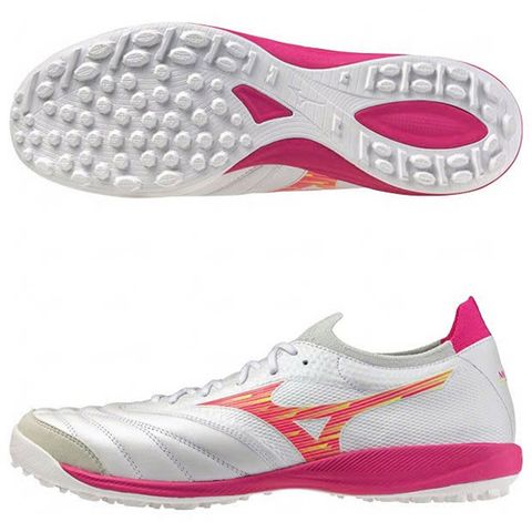 Giày đá bóng cỏ nhân tạo Mizuno Morelia Sala Beta Japan TF Blazing Flair - White/Fuchsia Purple Q1GB264064