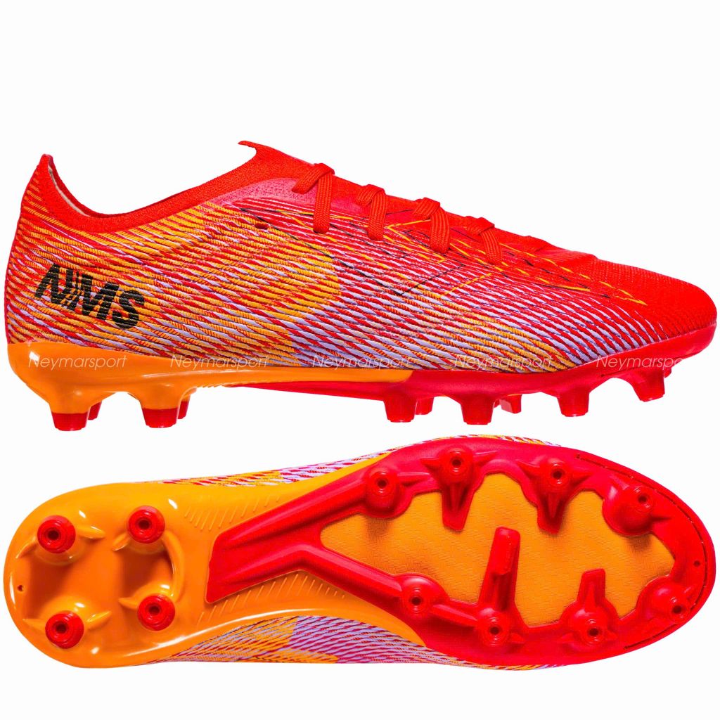 Giày đá bóng cỏ tự nhiên NMS ATTACK 2.0 FG - Crimson/Orange ATTFG2200