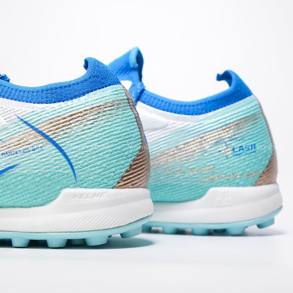 Giày đá bóng cỏ nhân tạo Kelme FLASH 6.0.4 TF - White/Blue 8621ZX1406-162