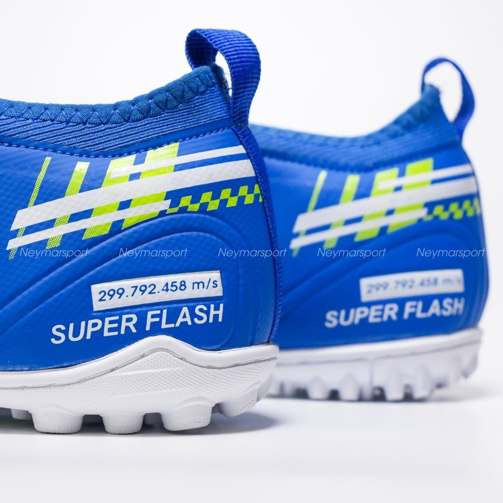 Giày đá bóng cỏ nhân tạo NMS SUPER FLASH TF - Blue/Green