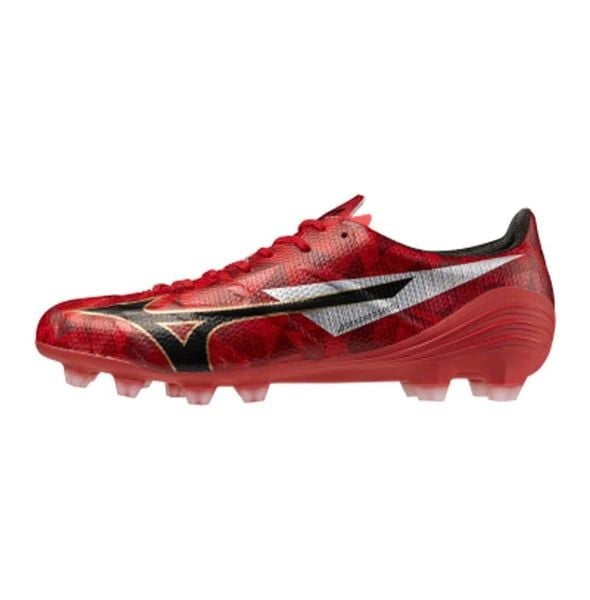 Giày đá bóng Mizuno Alpha II Pro FG Red Ruby Pack - Red/White/Black P1GA256460