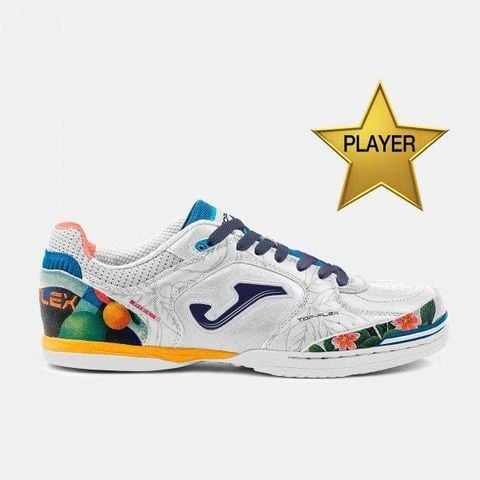 Giày đá bóng Joma Top Flex LUCAO 2682 Limited Edition IN - White/Multicolor TOPW2682IN