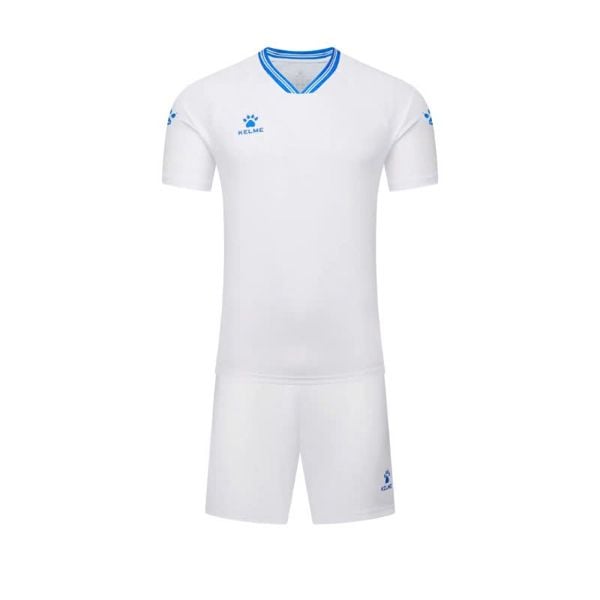 Bộ quần áo bóng đá chính hãng Kelme - White/Royal Blue 8451ZB1246-104