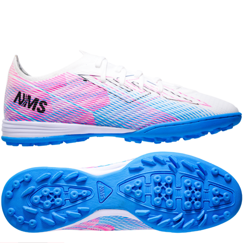 Giày đá bóng cỏ nhân tạo NMS ATTACK 2.0 TF - White/Pink ATT2100