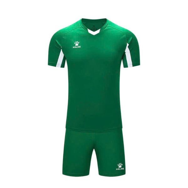 Bộ quần áo bóng đá chính hãng Kelme - Green/White 7351ZB1129-311