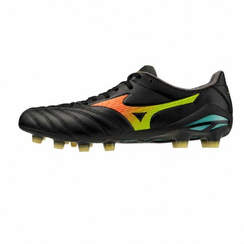 Giày đá bóng cỏ tự nhiên Mizuno Morelia Neo V Pro FG Bright Black - Black/Lava Orange/Arcadia P1GA268400