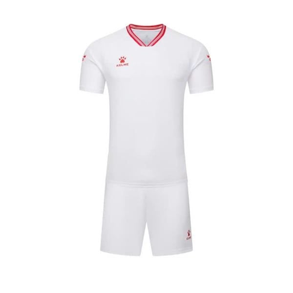 Bộ quần áo bóng đá chính hãng Kelme - White/Red 8451ZB1246-107