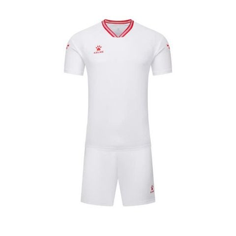 Bộ quần áo bóng đá chính hãng Kelme - White/Red 8451ZB1246-107