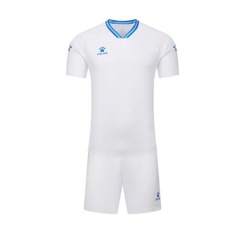 Bộ quần áo bóng đá chính hãng Kelme - White/Royal Blue 8451ZB1246-104