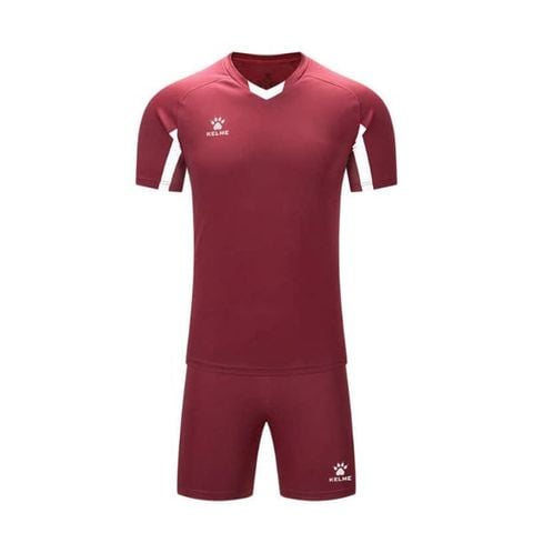 Bộ quần áo bóng đá chính hãng Kelme - Wine Red/White 7351ZB1129-691