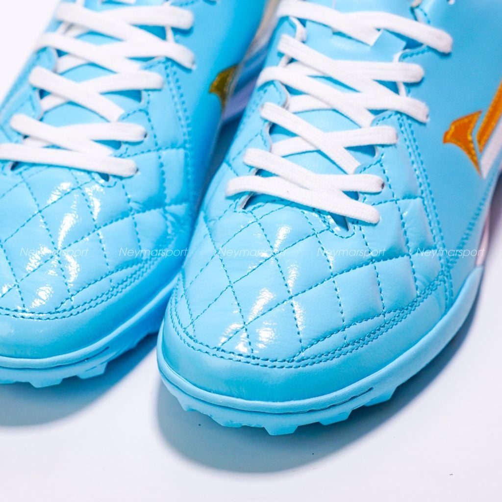 Giày đá bóng cỏ nhân tạo Kamito Artista KL TF - Sky Blue/White/Gold