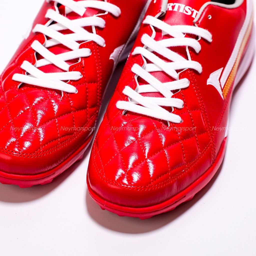 Giày đá bóng cỏ nhân tạo Kamito Artista KL TF - Dark Red/White/Gold