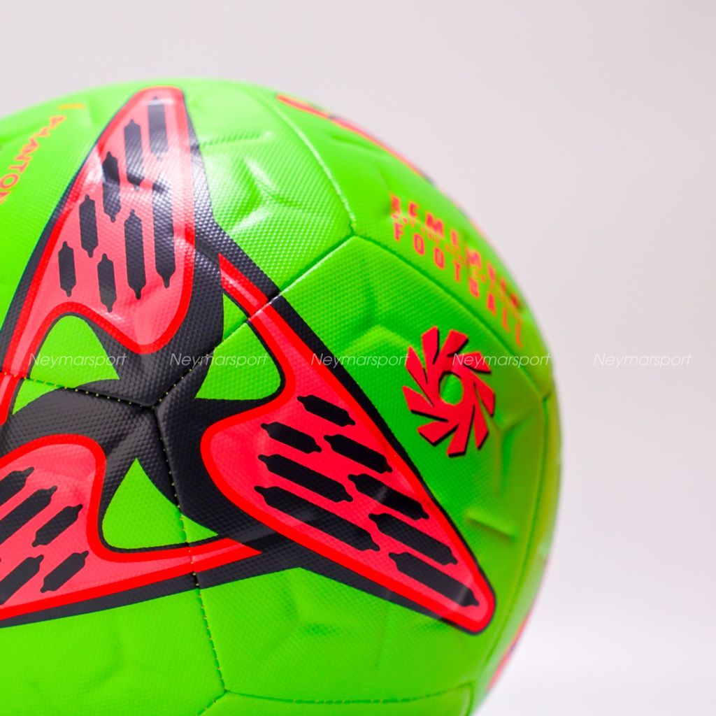 Quả bóng đá Nike Football Academy Erling Haaland Personal Edition - Green Strike/Flash Crimson/Black IR4337-398