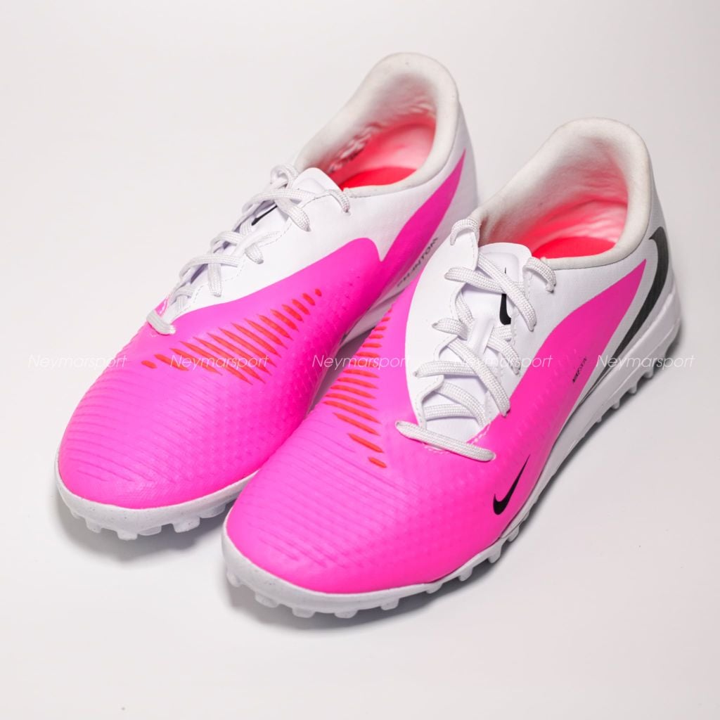 Giày đá bóng cỏ nhân tạo Nike Phantom 6 Academy Low Cut TF Breakout - Pink/White/Black IQ2399-900