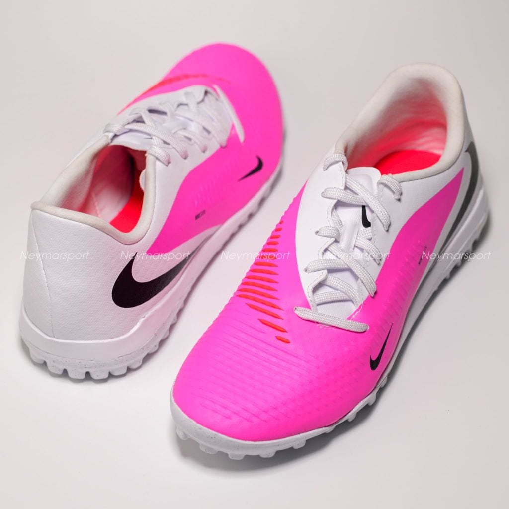 Giày đá bóng cỏ nhân tạo Nike Phantom 6 Academy Low Cut TF Breakout - Pink/White/Black IQ2399-900