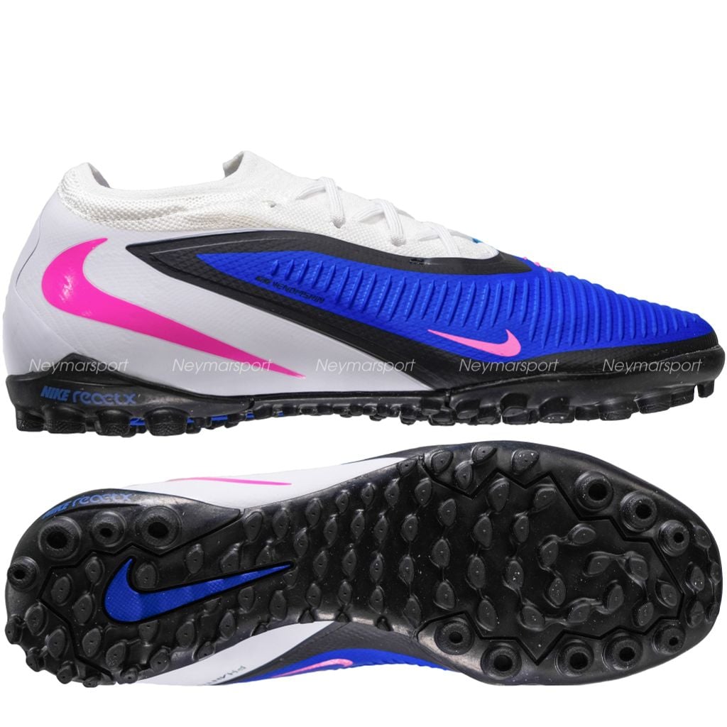 Giày đá bóng cỏ nhân tạo Nike Phantom 6 Pro Low Cut TF Attack - Racer Blue/Pink Blast/White HJ4123-446