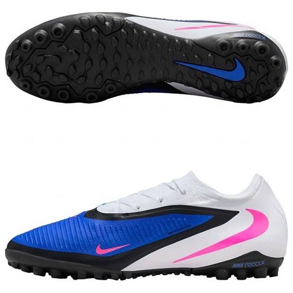 Giày đá bóng cỏ nhân tạo Nike Phantom 6 Pro Low Cut TF Attack - Racer Blue/Pink Blast/White HJ4123-446