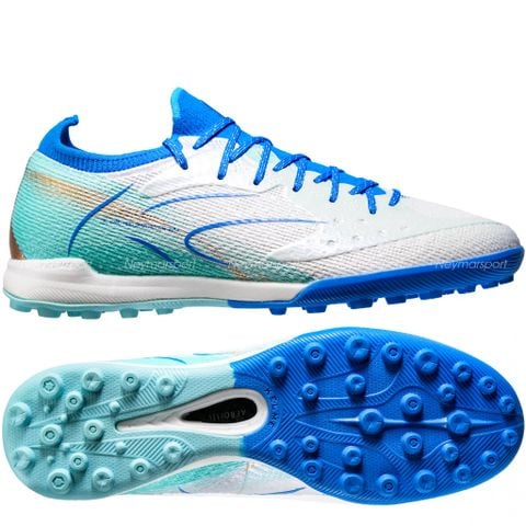 Giày đá bóng cỏ nhân tạo Kelme FLASH 6.0.4 TF - White/Blue 8621ZX1406-162