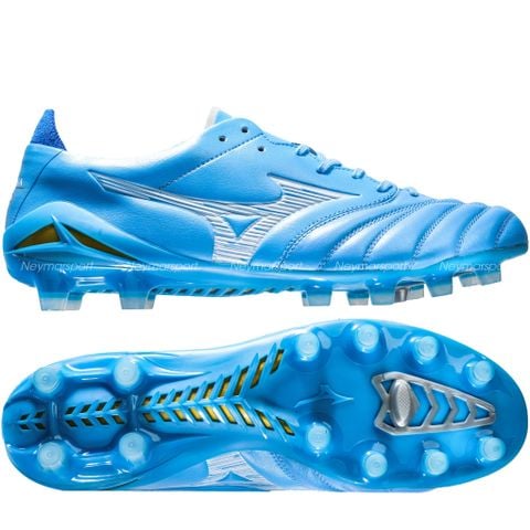 Giày đá bóng cỏ tự nhiên Mizuno Morelia Neo IV Elite FG Unity Sky - Blue/White P1GA263225