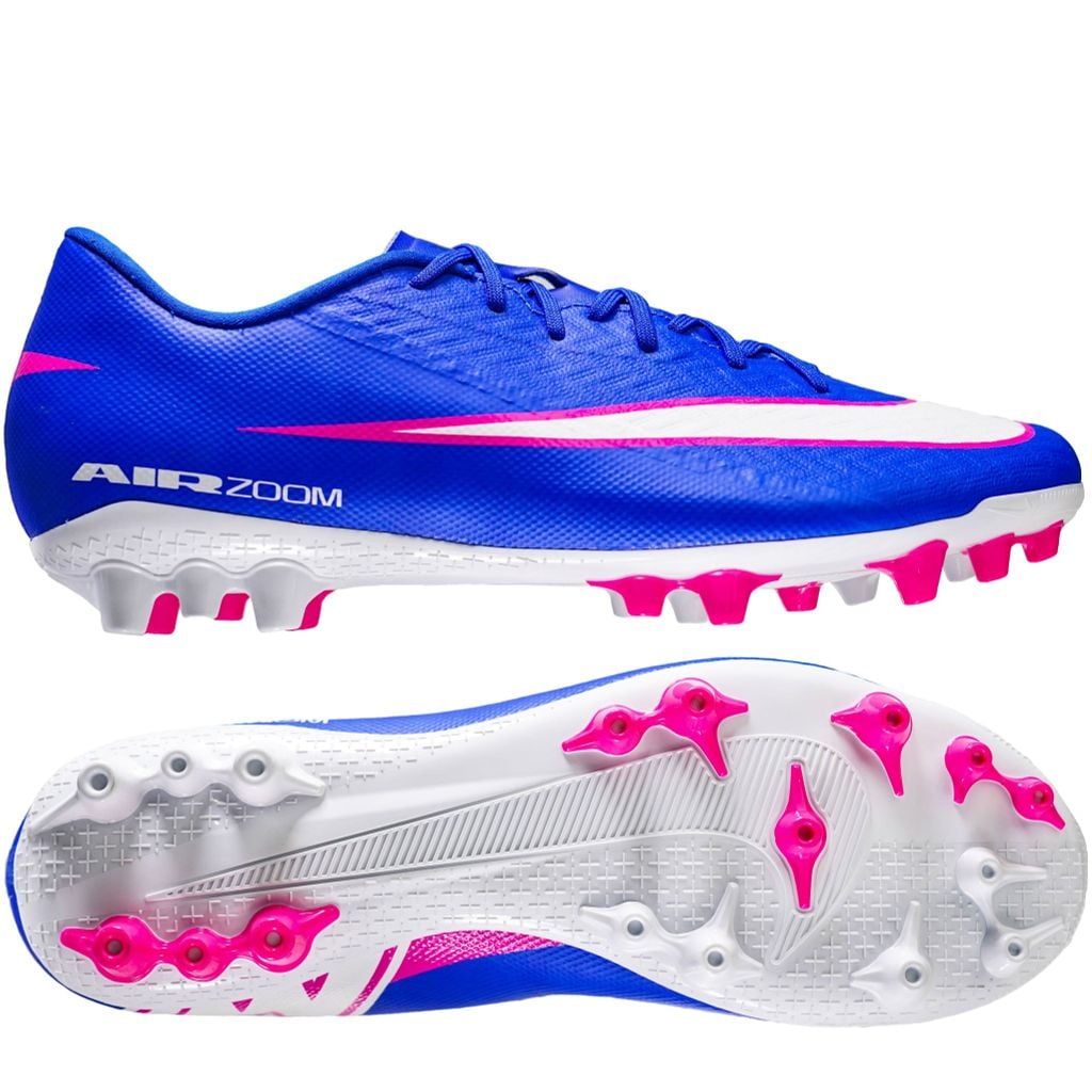 Giày đá bóng cỏ tự nhiên Nike Air Zoom Mercurial Vapor 16 Academy AG Attack - Racer Blue/White FQ8364-446