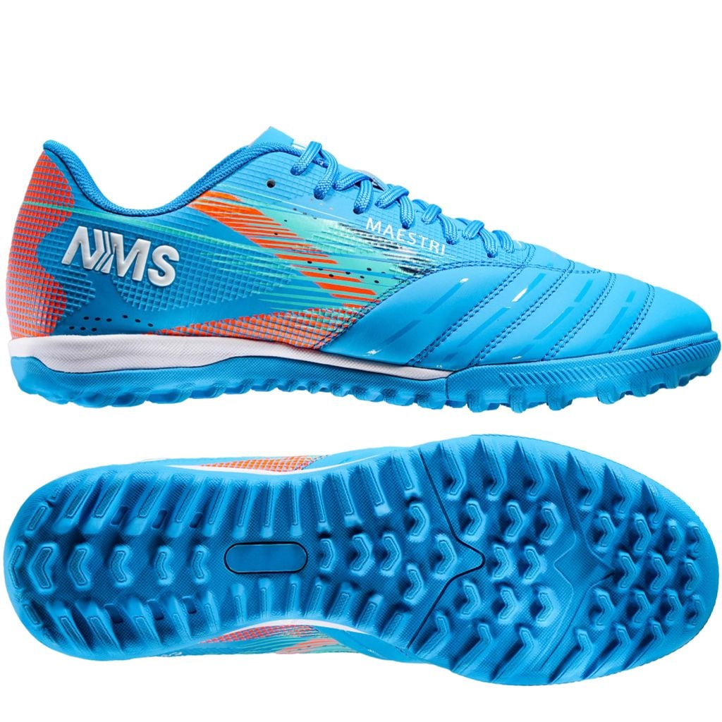 Giày đá bóng cỏ nhân tạo NMS Maestri 1.0 TF - Blue/White MAE1400