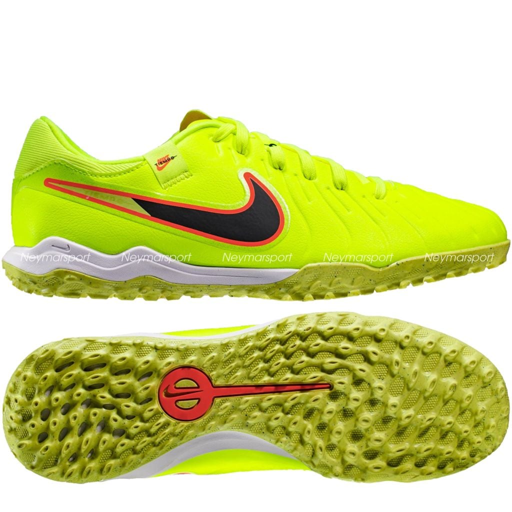 Giày đá bóng cỏ nhân tạo Nike Tiempo Legend 10 Academy TF Max Voltage - Volt/Black DV4342-701