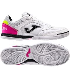 Giày đá bóng Futsal Top Flex 2532 - White/Black Fuchsia TOPW2532IN