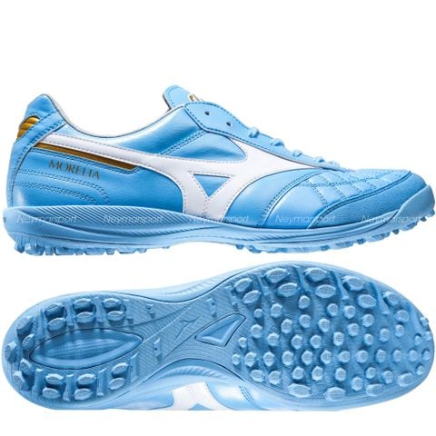 Giày đá bóng cỏ nhân tạo Mizuno Morelia Sala Made in Japan AS TF Unity Sky - Sky Blue/White Q1GB260225