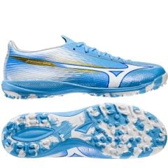 Giày đá bóng cỏ nhân tạo Mizuno Alpha III Elite AS TF Unity Sky - Blue/White P1GD266225