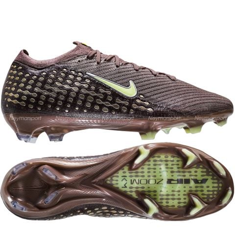 Giày đá bóng cỏ tự nhiên Nike Air Zoom Mercurial Vapor 16 Elite FG Mbappé Personal Edition - Plum Eclipse/Metallic Silver FQ8683-200